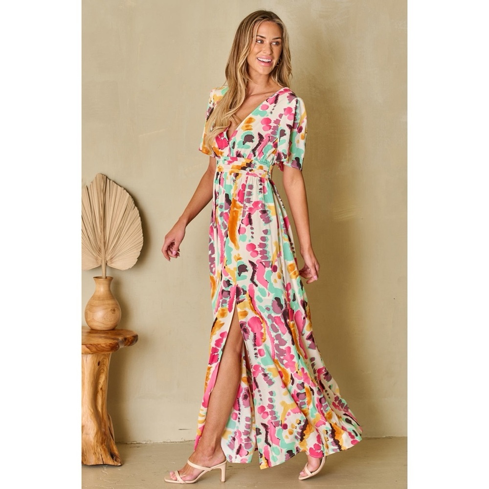 Water Color Print Maxi - Picture 1 of 3